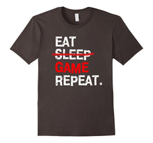 Eat Sleep Game Repeat T-Shirt Board PC Video Gamer Birthday
