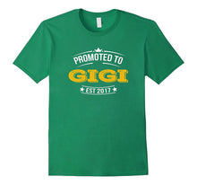 Promoted to Gigi Est 2017 Grandma Grandpa Shirts
