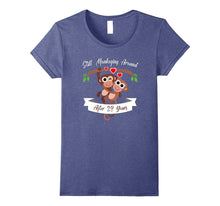 29th Wedding Anniversary T-Shirt Funny Monkey Couple Tee