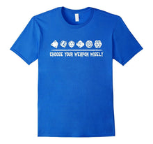 Choose Your Weapon Wisely Board Game Gamer Funny T-Shirt