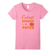 Cutest Pumpkin in the Patch Halloween T-Shirt Funny for Kids
