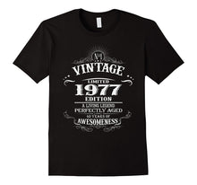 40th Years Old Birthday Gift - Vintage 1977 T-Shirt
