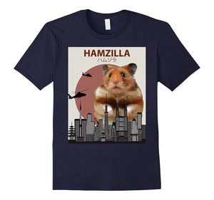Funny Hamster T-Shirt Hamzilla- Cute Gift for Hamster Lovers