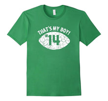 That's My Boy #14 T-Shirt - Distressed Football Mom Tee