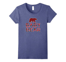 Baby Bear Red Flannel Plaid T-Shirt
