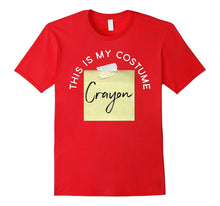 Funny This Is My Costume Crayon Shirt
