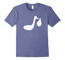 Stork Baby Emoji Shirt for Expecting Parent Mom Dad New Born