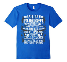 As I Lay Rubber Down the Street Drag Racing Gift T-Shirt