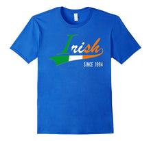 23rd Birthday Gift Shirt Irish Since 1994 23 Years Old