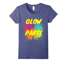 Glow Party Birthday Shirt With Splatters