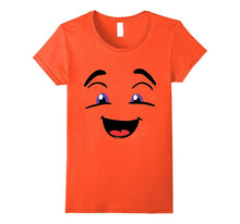 HAPPY FACE EMOJI STICKER T SHIRT, Cute Positive Smiley Tee