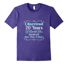 20th Twenty Wedding Anniversary Shirt I Survived Marriage