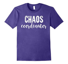 Chaos Coordinator T-Shirt Funny Saying Sarcastic Novelty Tee