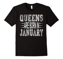 Birthday T-Shirt for Girls Women Kids Born in January Zodiac