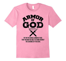 Put on the Armor of God Christian Gift Bible Quote T-Shirt