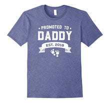 Promoted to Daddy Est. 2018 Gift for New Daddy T-Shirt Baby