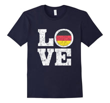 Germany Love T-Shirt Deutschland German Flag Distressed Tee