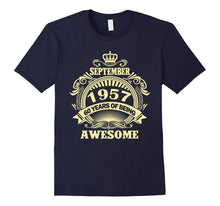 September 1957 60 Years of Being Awesome T-Shirt
