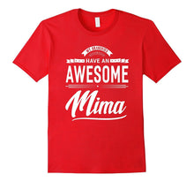 My Grandkids Have an Awesome Mima Grandma Gift T-Shirt