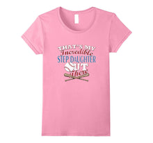 Baseball Softball Daughter Step Mom or Step Dad T Shirt