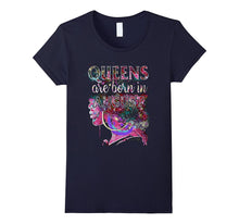 August Queens, Colorful Birthday Shirt