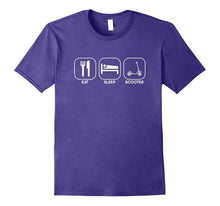 Eat Sleep Scooter T-Shirt Funny Stunt Casual Unisex Top Tee