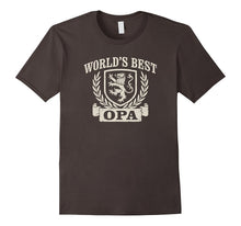 Mens Vintage Crest World's Best Opa T-Shirt