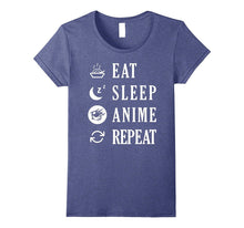 Eat Sleep Anime Repeat Shirt for Daughter Anime Lover Funny