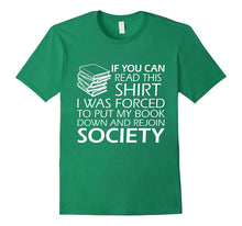 If You Can Read This Shirt - Nerd Geek Book Reading Gift