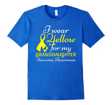 I Wear Yellow for My Granddaughter - Sarcoma Awareness Tee