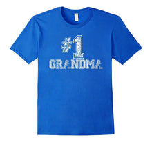 #1 Grandma T Shirt - Number One Grandmother Mother Gift Tee