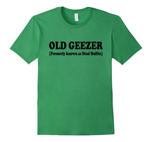 Mens Old Geezer Formerly Known as Stud Muffin T-Shirt Funny Tee