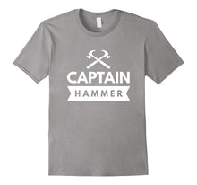 Captain Hammer Carpenters Woodworkers Funny Gift T-Shirt