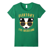 Everyday I'm Huffling Huffle Badger Cute Funny Animal Shirt
