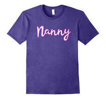 Nanny Grandmother Christmas Birthday Gift T-Shirt Tee