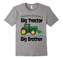 Sibling Tractor T-Shirt Gift for Big Brother Youth Kids