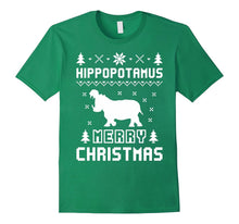 Hippopotamus Ugly Christmas Sweater T-Shirt