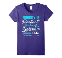 Nobody Is Perfect September 1966 T-Shirt 51st Birthday