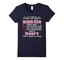 Aunt T-Shirt and God Said Let There Be Auntie T-Shirt