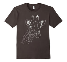 Giraffe Head Mask Giraffes Shirt Cute Zoo Lover Africa Tee