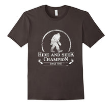 Hide & Seek Champion Since 1967 T-Shirt Funny Bigfoot