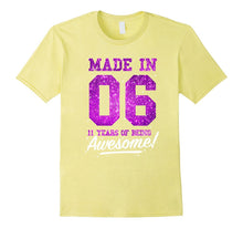 Made in 2006 Awesome 11th Birthday Girl Shirt Pink T-Shirt