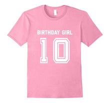 10th Birthday Shirt Gift Age 10 Year Old Girl Tshirt Girls T