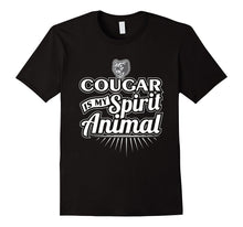 Cougar Is Spirit Animal, Xmas or Birthday Cougar TShirt Gift