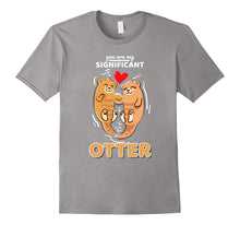 Sea Otter,Romantic,Love Significant Otters Couples T-Shirt