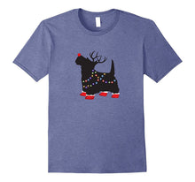 Scottie Dog Christmas Pajamas Shirt Matching Santa Hat Light