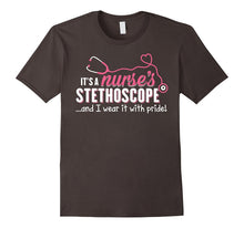 Nurse Stethoscope T-Shirt - I Wear It With Pride