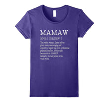 Mamaw Definition Grandma Mother Day Gifts Women T-Shirt