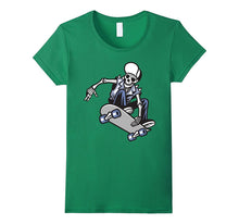 Skull Punk Ride a Skateboard T Shirt, Skate Shirts Unisex