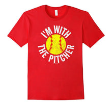 I'm With the Pitcher Softball T Shirt